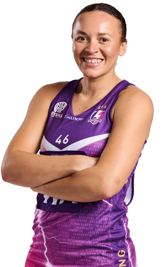 A portrait image of Loughborough Lightning Netball player Hannah Joseph