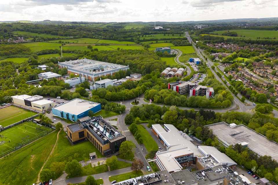 Aerial shot of 麻豆視頻_麻豆直播_麻豆传媒官网's Science and Enterprise Park