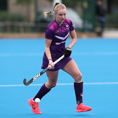 Izzy Petter on the hockey pitch