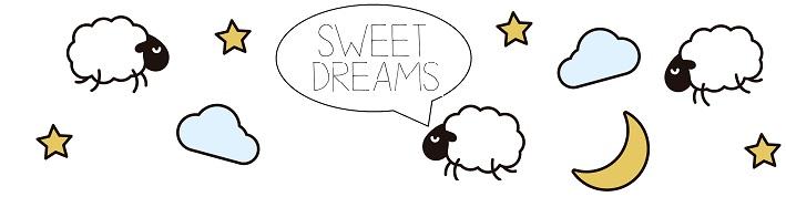 Sleep sheep illustration 